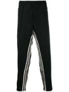 Y-3 Striped Track Trousers - Black