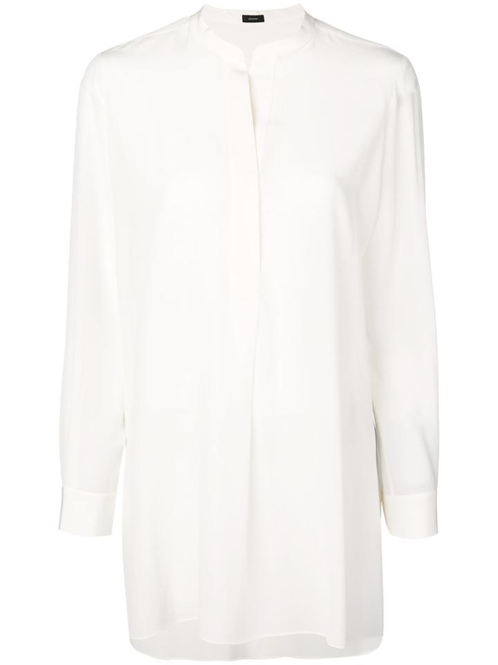 Joseph - Lara Shirt - Women - Silk - 38, Nude/neutrals, Silk
