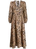 Zimmermann Leopard Print Dress - Neutrals