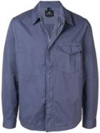 Ps By Paul Smith Basic Shirt Jacket - Blue