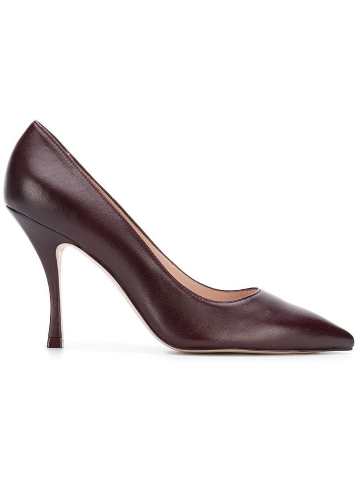 Stuart Weitzman Tippi Pointed Toe Pumps - Pink