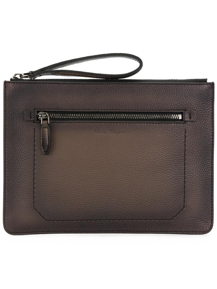 Salvatore Ferragamo Firenze Glow Pouch - Black