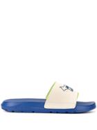 Ader Error Maison Kitsuné X Ader Error A Kitsune Slides - Blue