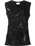 Loyd/ford Open Panel Lace Tank Top