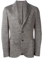 Eleventy Two Button Blazer, Men's, Size: 46, Brown, Linen/flax/polyamide