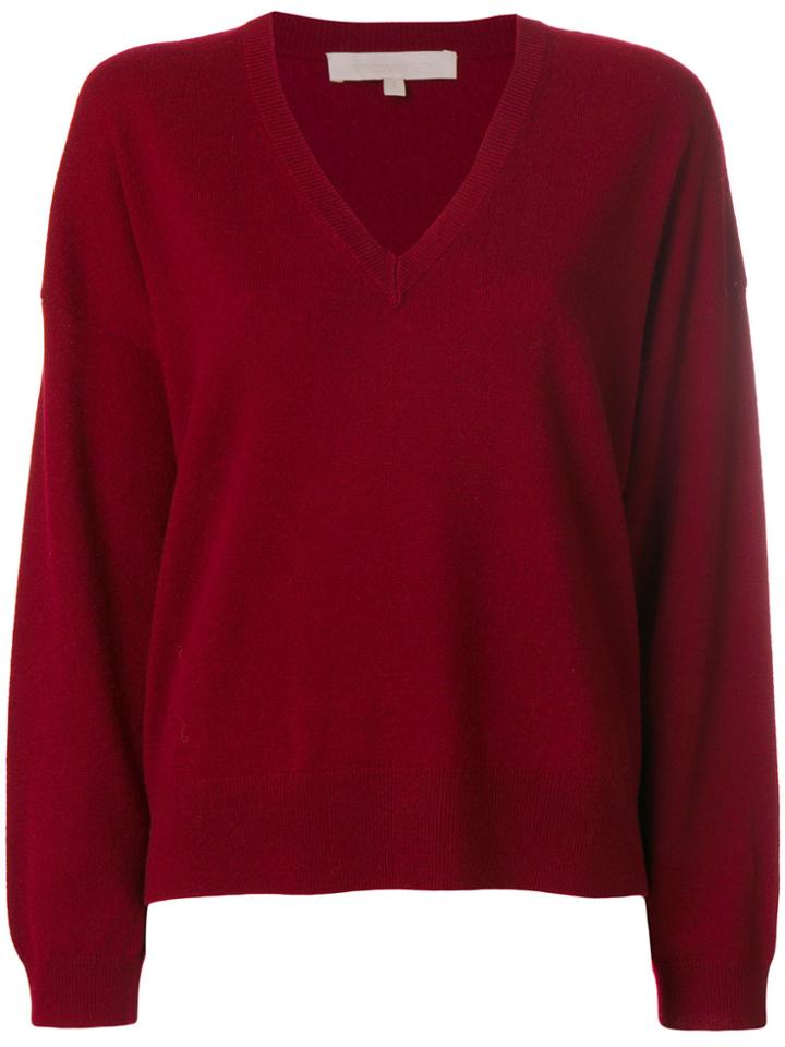 Vanessa Bruno V-neck Jumper - Red