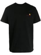 Carhartt Heritage Embroidered Logo T-shirt - Black