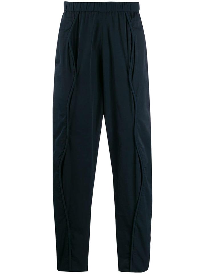 Chalayan Piped Seams Track Pants - Blue