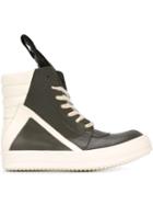 Rick Owens Geobasket Hi-top Sneakers, Women's, Size: 36.5, Grey, Rubber/leather