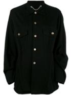 Pihakapi Shirt Jacket, Women's, Size: Medium, Black, Cotton