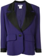 Yves Saint Laurent Vintage Longsleeve Jacket - Purple