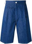 Sunnei - Classic Bermuda Shorts - Men - Cotton - M, Blue, Cotton