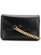 Philippe Model Foldover Top Shoulder Bag - Black