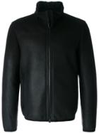 Z Zegna Shearling-lined Jacket - Black