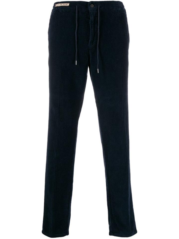 Berwich Corduroy Trousers - Blue