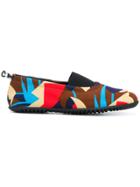 Marni Printed Ballerina Flats - Multicolour