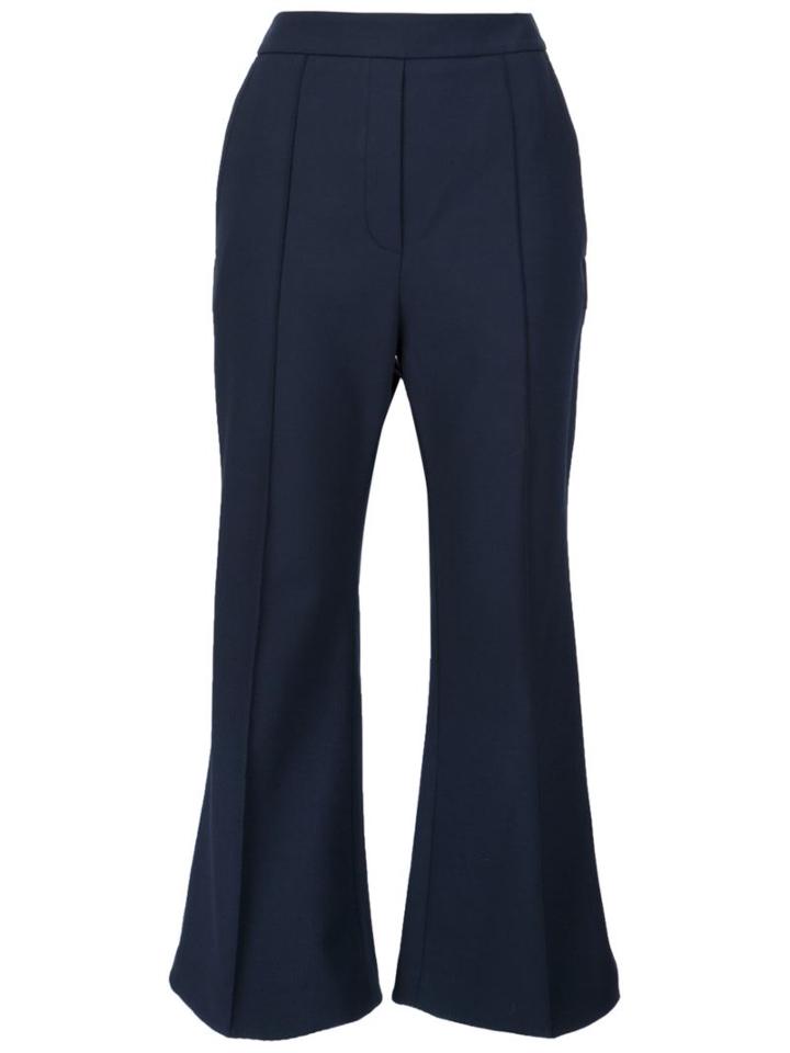 Ellery Flared Cropped Trousers