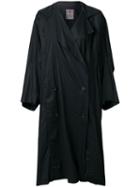 Issey Miyake Pre-owned Cocoon Coat - Black