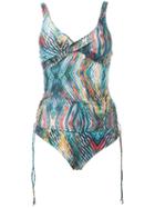 Lygia & Nanny Tankini And Briefs Set, Women's, Size: 38, Orange, Polyamide/spandex/elastane