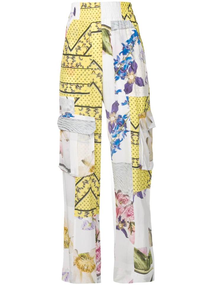 Ganni Block Colour Trousers - Yellow