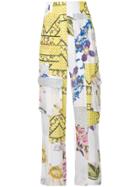 Ganni Block Colour Trousers - Yellow