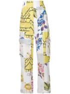 Ganni Block Colour Trousers - Yellow