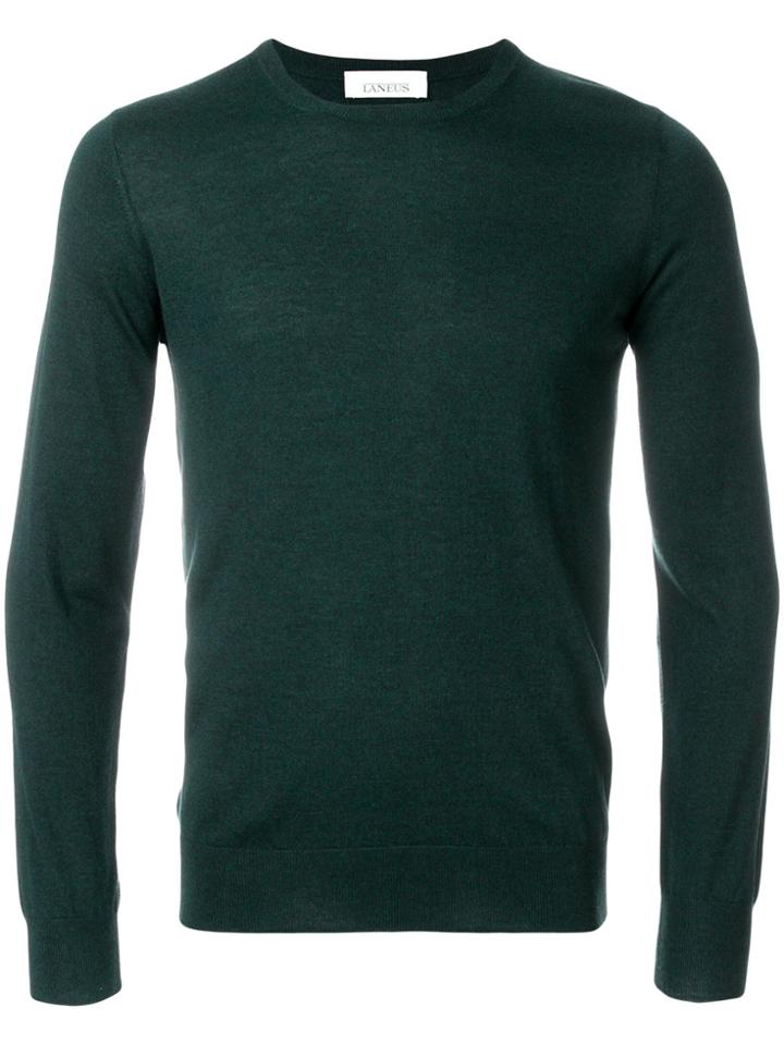 Laneus Crew Neck Sweater - Green