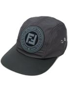 Fendi Logo Patch Baseball Cap - Grey