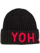 Y-3 Knit Beanie - Black