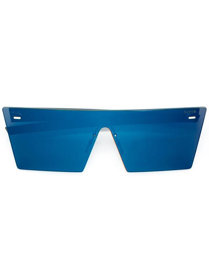 Retrosuperfuture 'tuttolente W' Sunglasses, Adult Unisex, Blue, Acetate