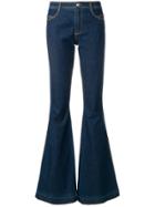 Ermanno Scervino High Waisted Flared Jeans - Blue