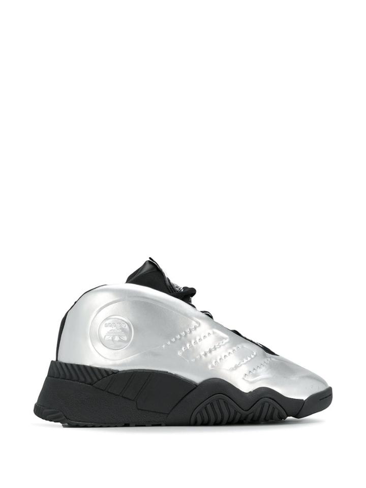 Adidas X Alexander Wang Argento Trainers - Silver