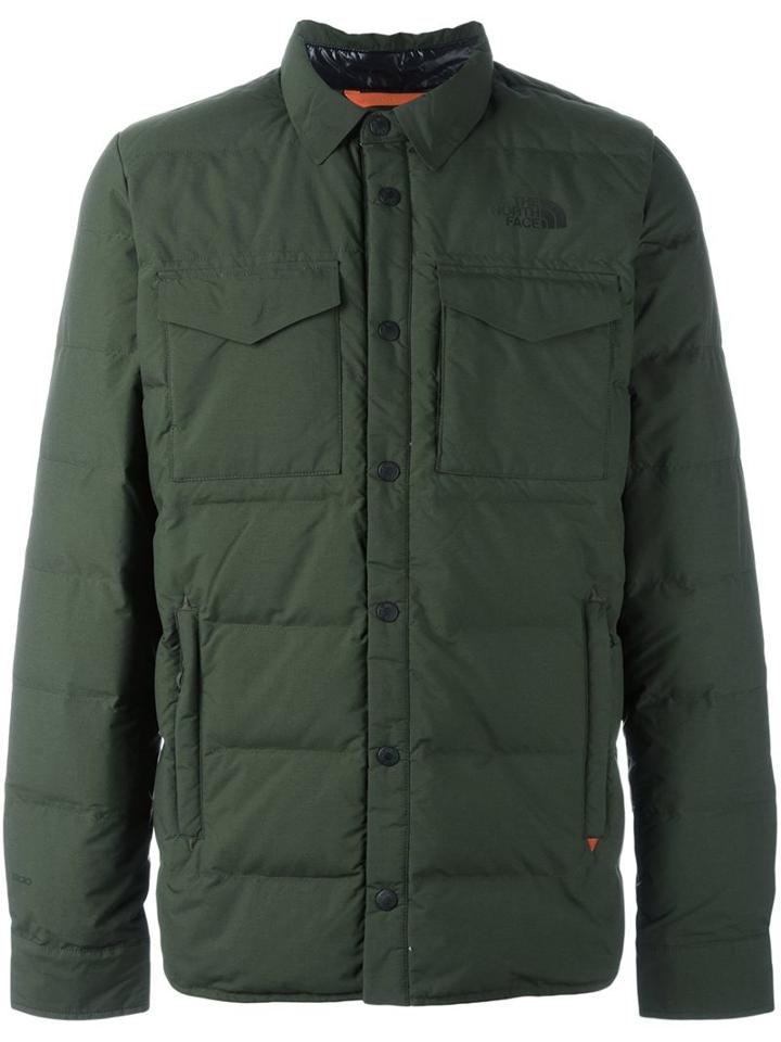 The North Face Padded Jacket, Men's, Size: Large, Green,