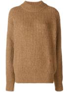 Victoria Beckham Chunky Knit Jumper - Brown