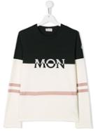 Moncler Kids Teen Colour-block Top - Neutrals