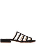 Fabio Rusconi Cage-style Mules - Black