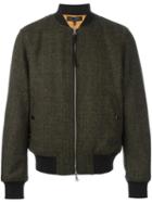 Rag & Bone 'flana Militare' Bomber, Men's, Size: Medium, Green, Cotton/nylon/polyester/wool