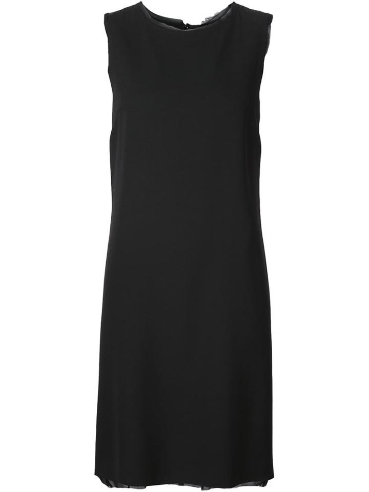 Maison Margiela Shift Dress, Women's, Size: 4, Black, Silk/viscose/wool