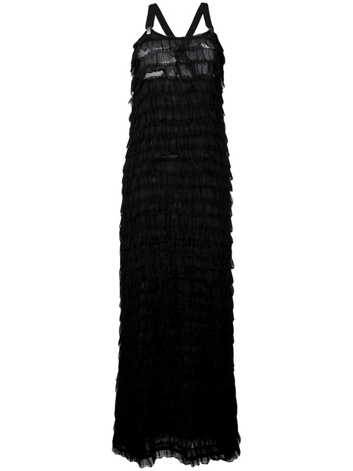 Damir Doma Dai Maxi Dress, Women's, Size: Small, Black, Viscose