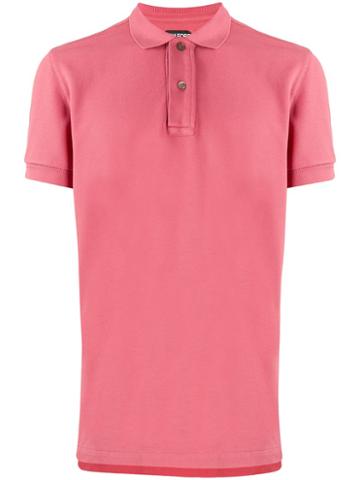 Tom Ford Short-sleeved Polo Shirt - Red