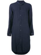 Klasica Classic Shirt Dress - Blue