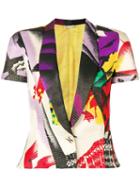 Versace Pre-owned 1980's Printed Jacket - Red