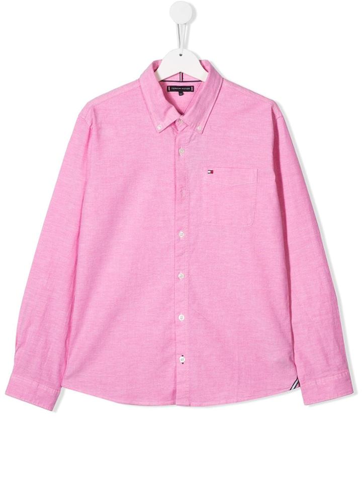 Tommy Hilfiger Junior Logo Shirt - Pink