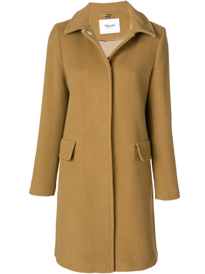 Blugirl Long Coat - Brown