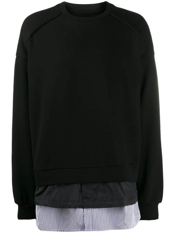 Juun.j Layered Jumper - Black
