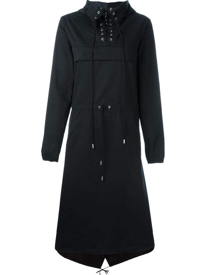 Alyx Pull-on Drawstring Parka, Women's, Size: S, Black, Cotton