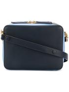 Anya Hindmarch Double Top Zip Shoulder Bag - Black