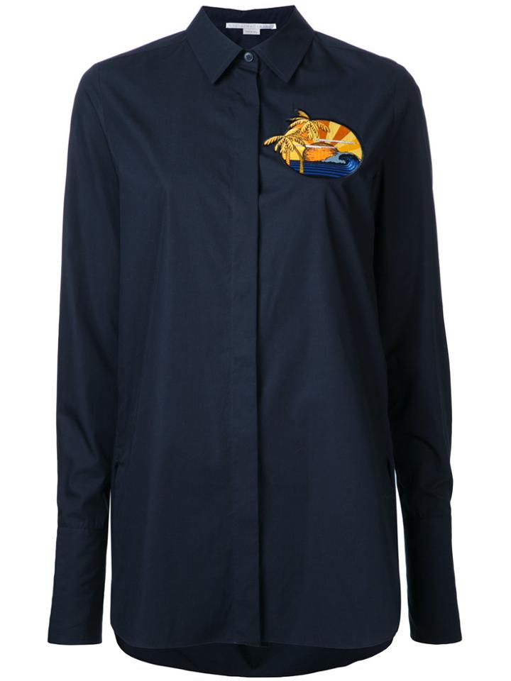 Stella Mccartney Embroidered Shirt - Black