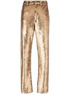 Iro Sequin Trousers - Metallic