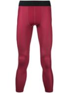 The Upside - Stealth Long Tights - Men - Nylon/synthetic Enamel - M, Red